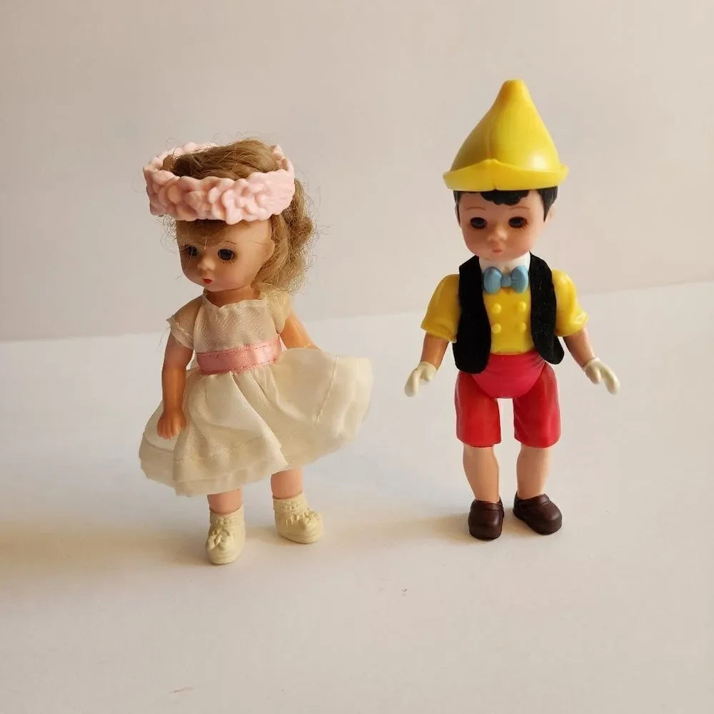 3 For $15 Madame Alexander's Two Dolls Created For McDonalds Disney's Pinocchio